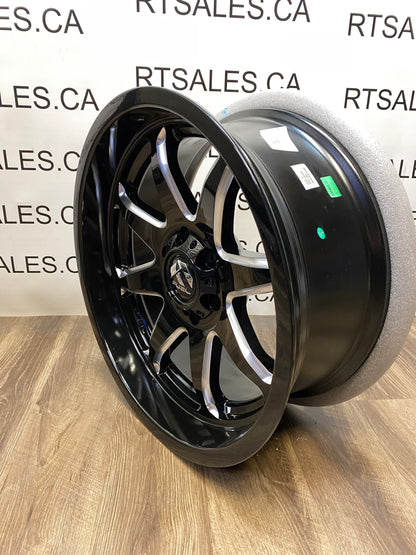 20x9 Fuel Hammer Rims 6x135