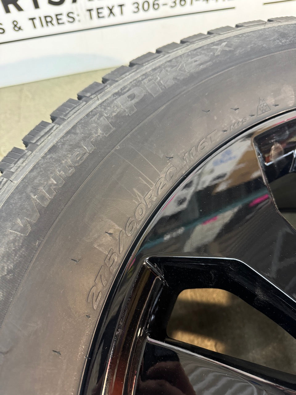 275/60/20 Studded Winter tires on rims Ford F-150