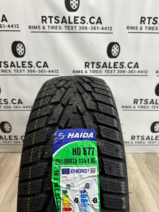 265/60/18 Haida HD677 Winter tires