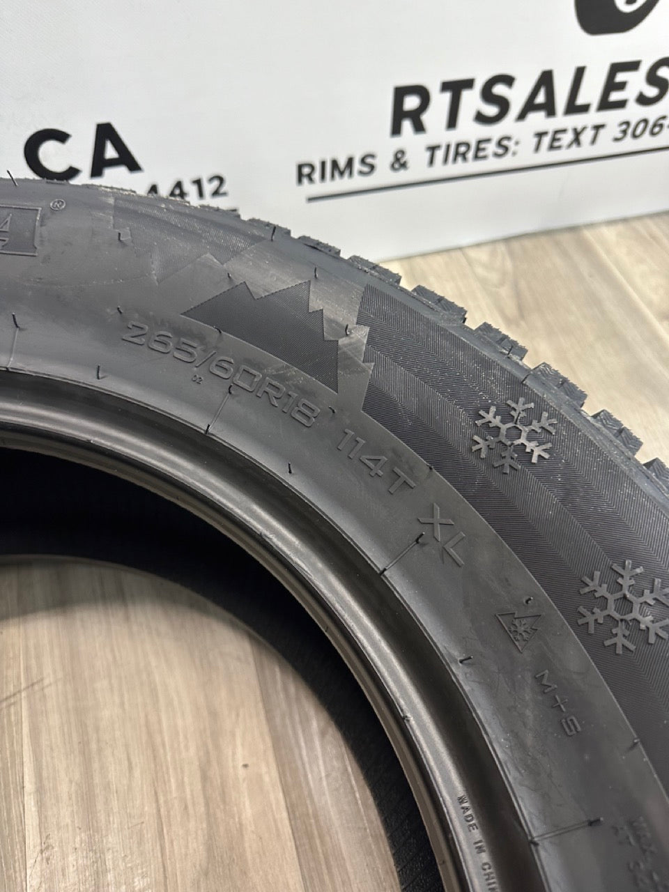 265/60/18 Haida HD677 Winter tires