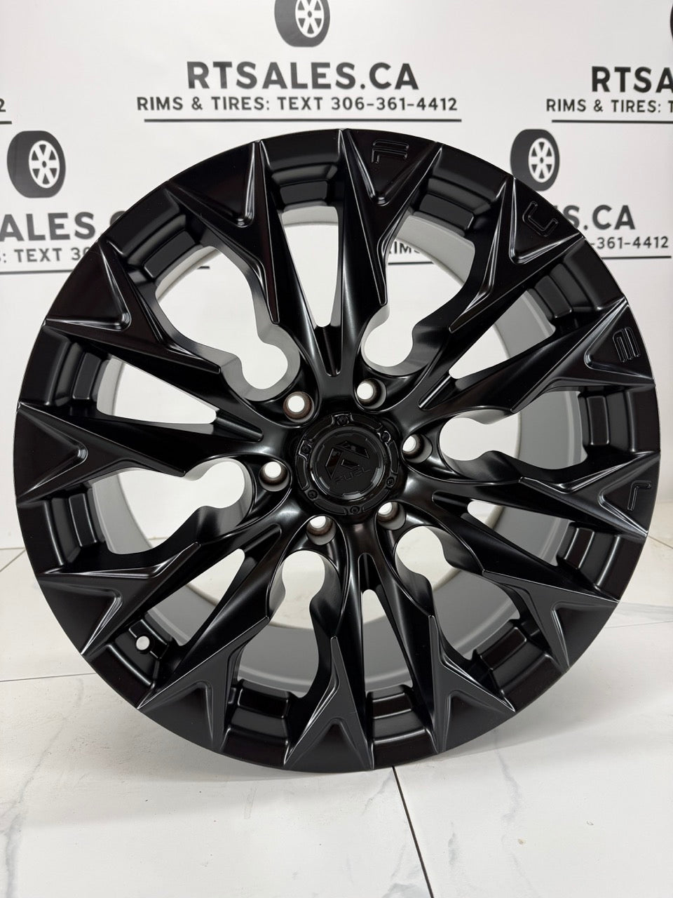 20x9 Fuel Flame Rims 6x139.7 +20