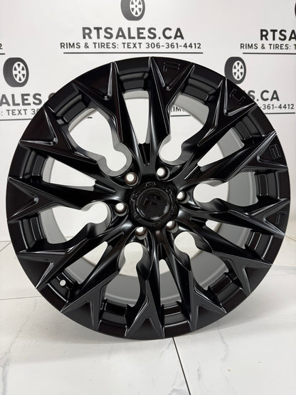 20x9 Fuel Flame Rims 6x139.7 +20