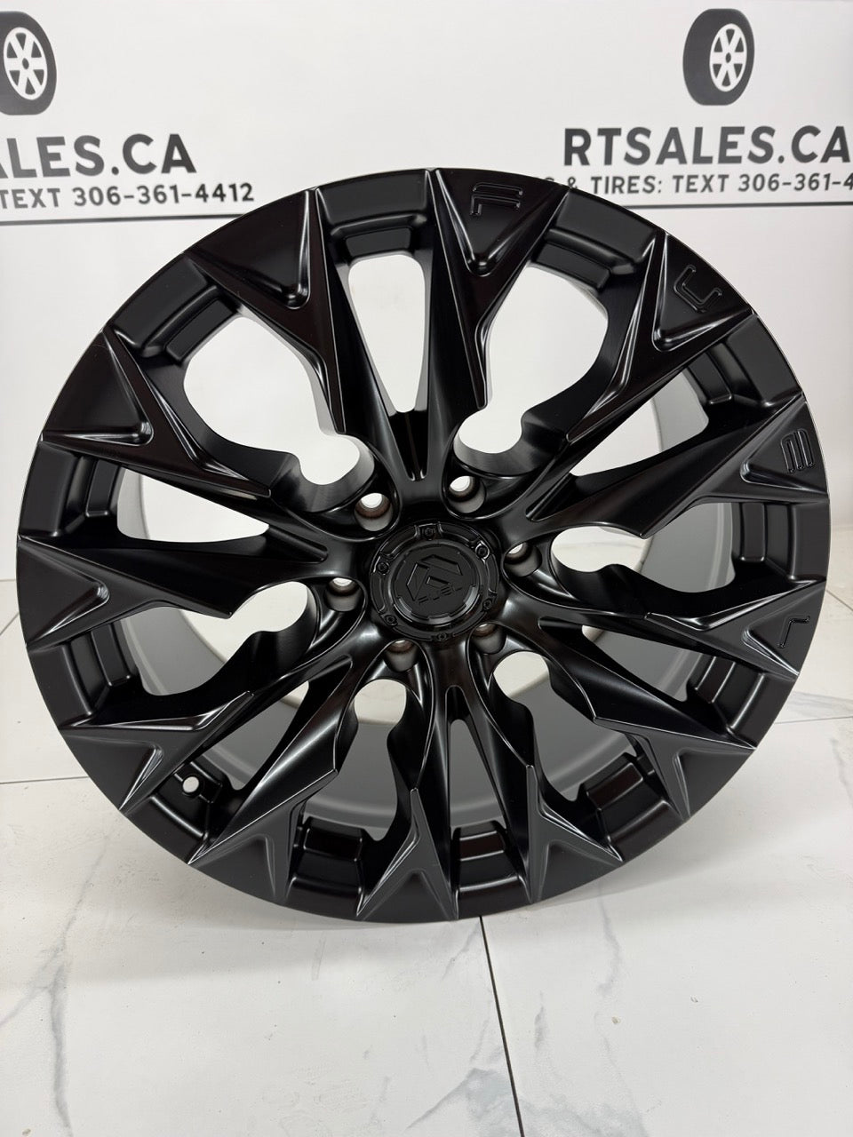 20x9 Fuel Flame Rims 6x135 +20