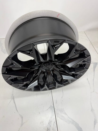 20x9 Fuel Flame Rims 6x139.7 +20