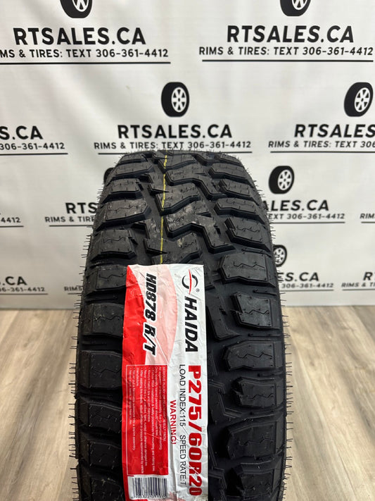 275/60/20 Haida HD878 R/T All Season tires