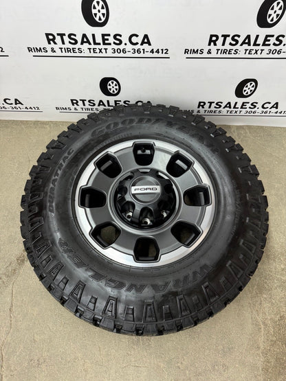 285/75/18 Duratrac tires Rims Ford F250 F350 8x170 TREMOR OEM