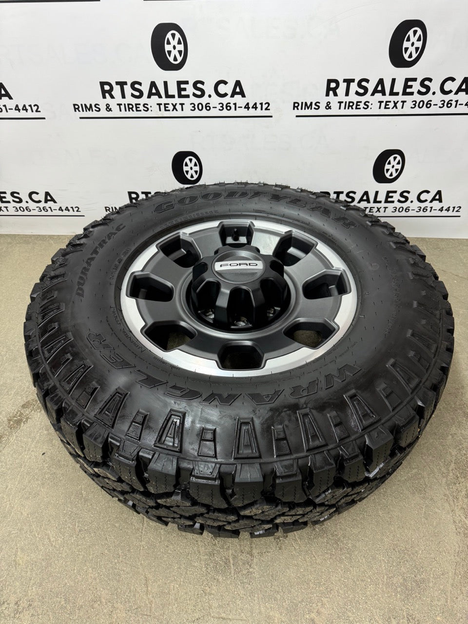 285/75/18 Duratrac tires Rims Ford F250 F350 8x170 TREMOR OEM