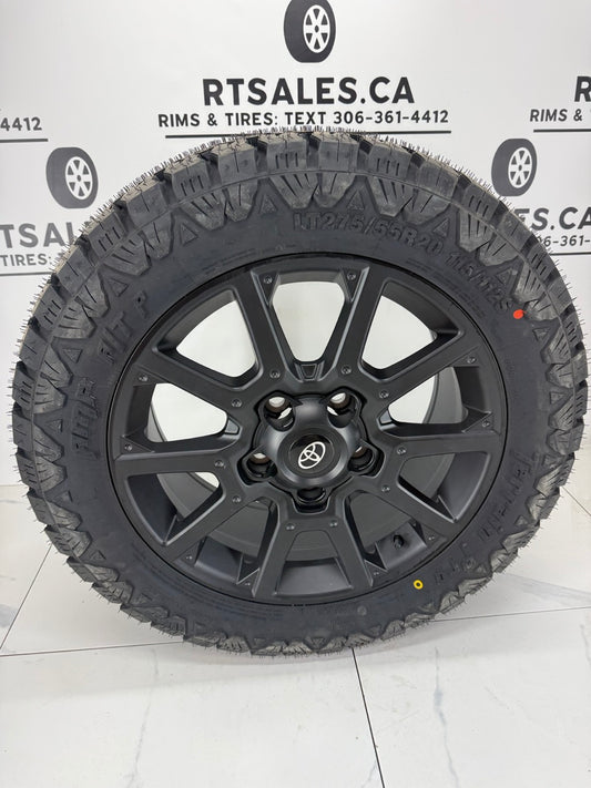 AMP Terrain Pro A/T Tires on 20" Replica R226 Rims 5x150 - R&T Sales