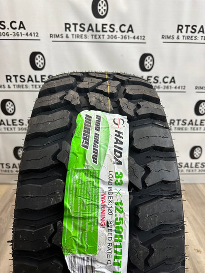 LT 33x12.5x17 Haida HD869 M/T E All Weather tires