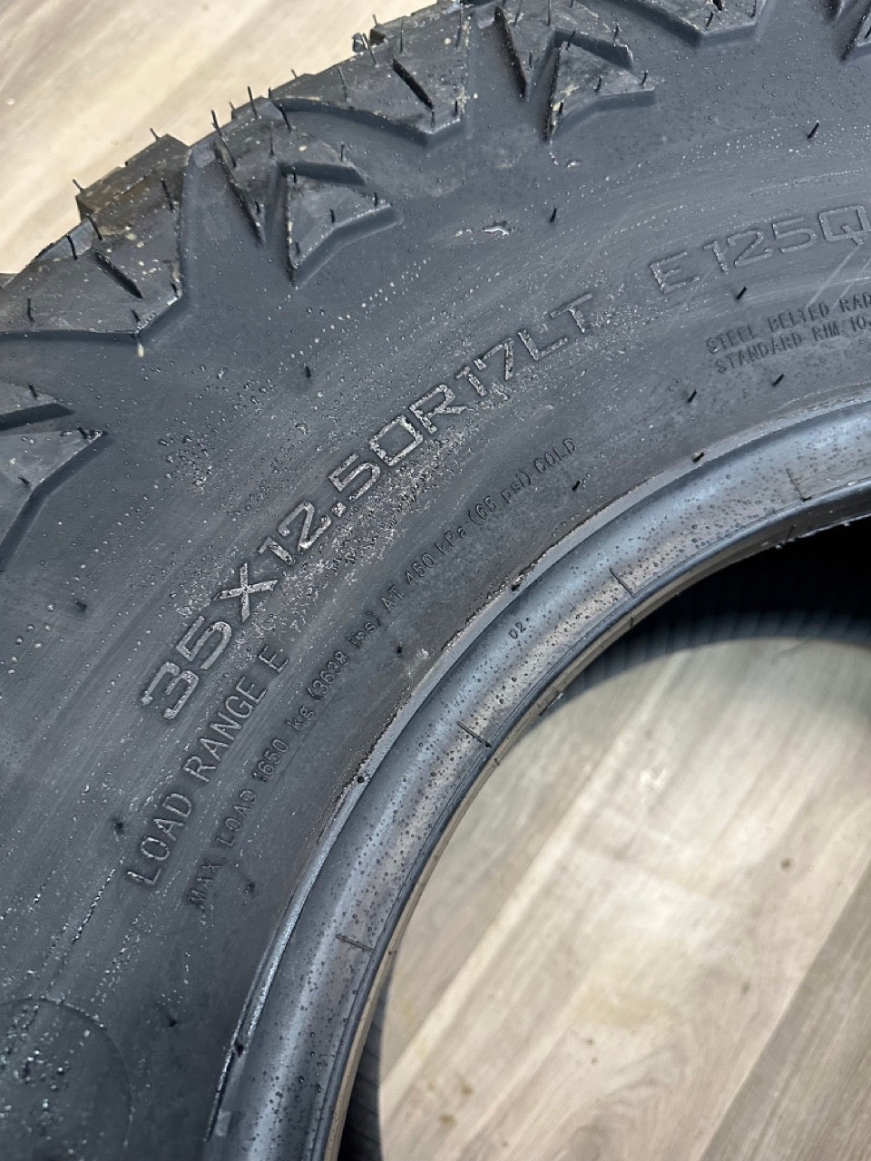 LT 35x12.5x17 Haida HD868 M/T E All-Season tires