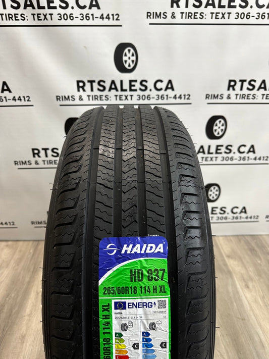 265/60/18 Haida HD837 All Season tires