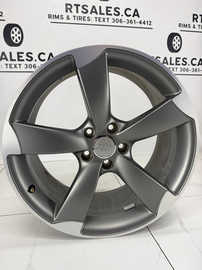 19x8.5 Audi Factory OEM Rims 5x112 (Lightly Used)