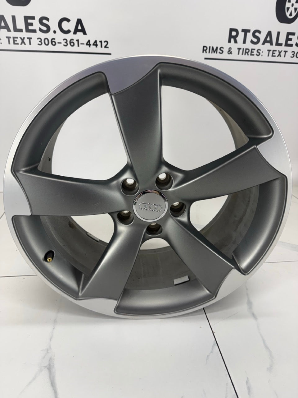 19x8.5 Audi Factory OEM Rims 5x112 (Lightly Used)
