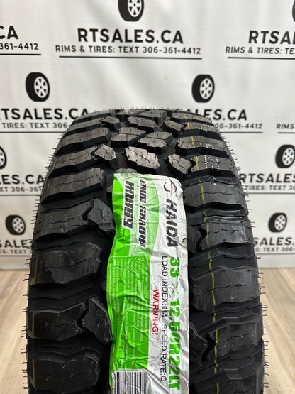 LT 33x12.5x22 Haida HD869 M/T F All Weather tires