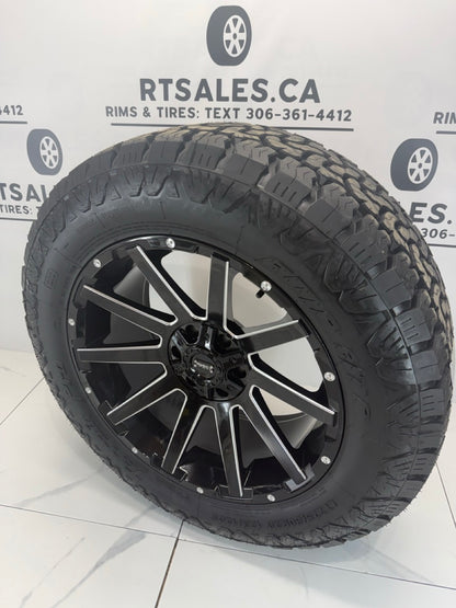 LT 275/55/20 Amp tires 20x9 Rims 6x135 6x139.7