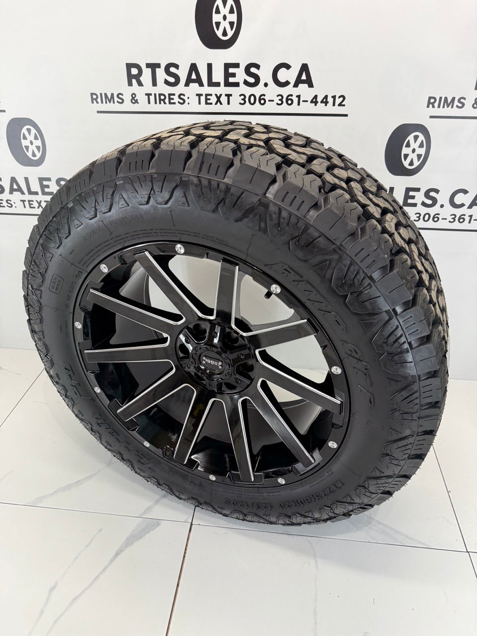 LT 275/55/20 Amp tires 20x9 Rims 6x135 6x139.7