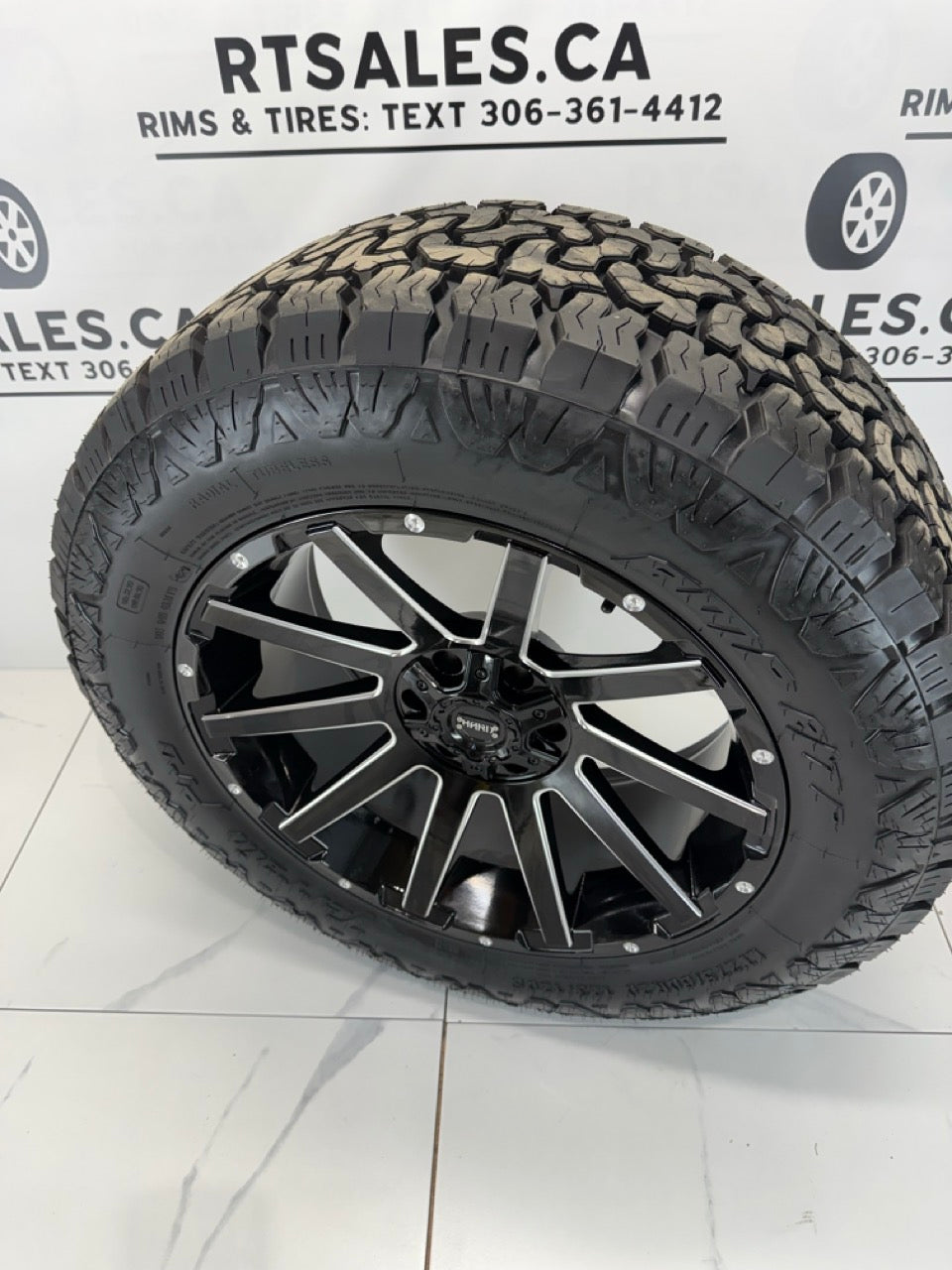 LT 275/55/20 Amp tires 20x9 Rims 6x135 6x139.7