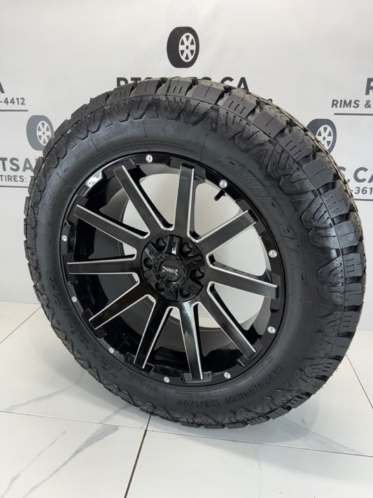 LT 275/60/20 Amp tires 20x9 Rims 6x135 6x139.7