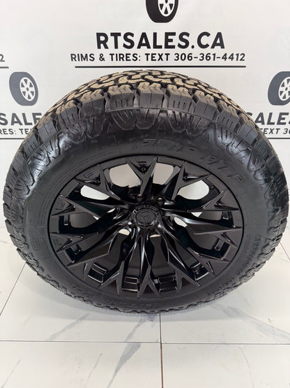 LT 275/60/20 tires 20x10 Fuel Rims 6x135 Ford F150