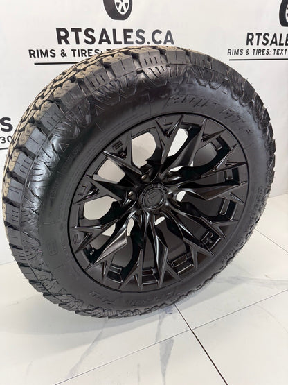 LT 275/60/20 tires 20x10 Fuel Rims 6x135 Ford F150