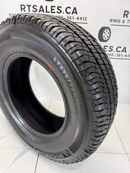 LT 275/70/18 Michelin LTX A/T 2 E All Season Tires (Takeoffs)