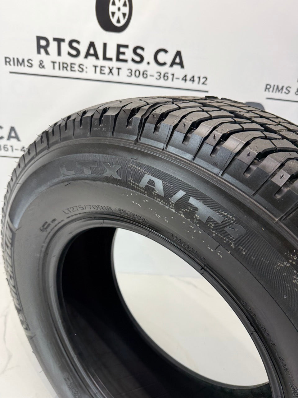 LT 275/70/18 Michelin LTX A/T 2 E All Season Tires (Takeoffs)