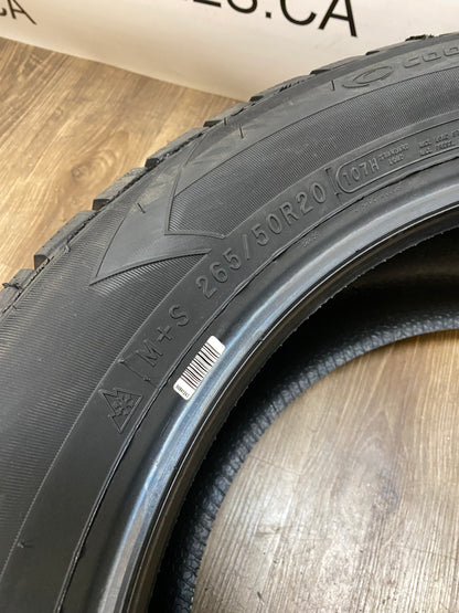 265/50/20 Cooper EVOLUTION WINTER Studdable Winter Tires