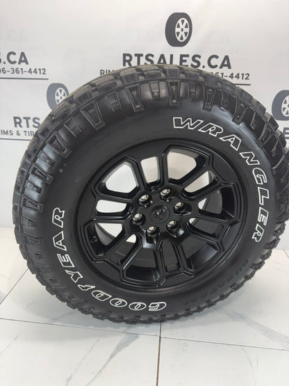 275/70/18 Goodyear Duratrac Ram Rebel 1500 Rims 6x139.7 (Takeoffs)