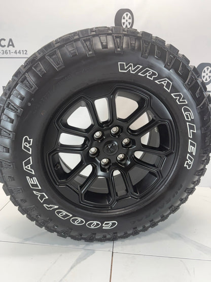 275/70/18 Goodyear Duratrac Ram Rebel 1500 Rims 6x139.7 (Takeoffs)