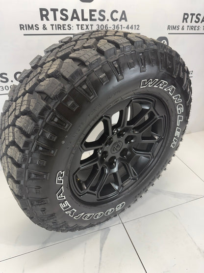 275/70/18 Goodyear Duratrac Ram Rebel 1500 Rims 6x139.7 (Takeoffs)