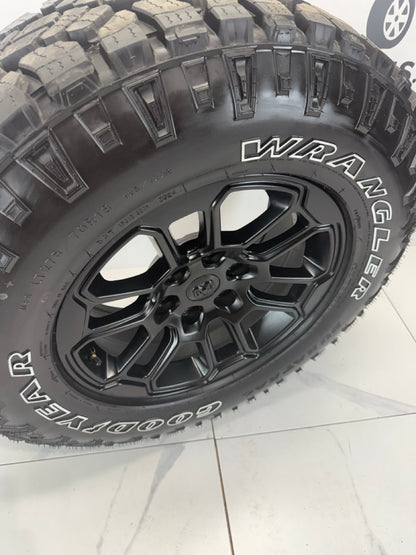 275/70/18 Goodyear Duratrac Ram Rebel 1500 Rims 6x139.7 (Takeoffs)