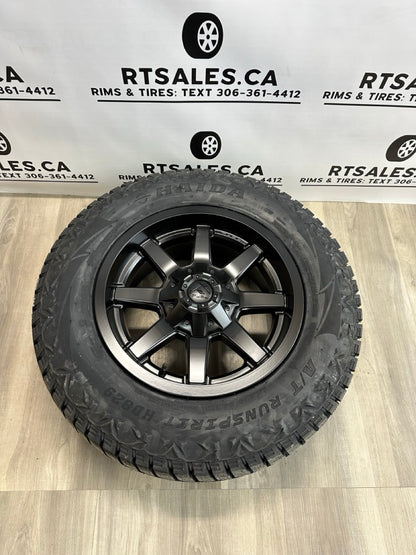 LT 275/65/18 10 ply All weather tires & Rims 6x135 6x139 GM RAM FORD