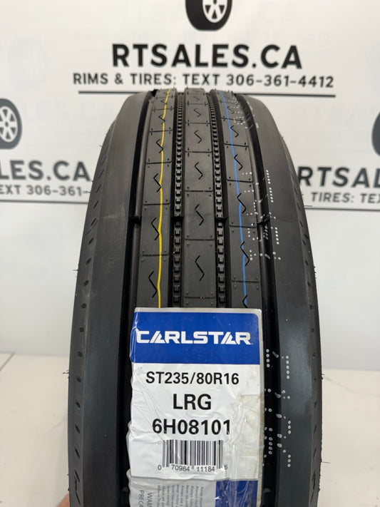 ST235/80R16 CARLISLE All Steel RADIAL TRAIL 14 ply Trailer tires