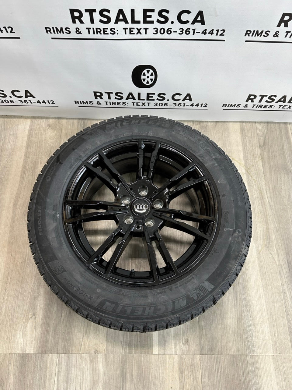 215/65/17 michelin Winter tires 17x8 Replica 231 Rims 5x112 AUDI Volkswagen