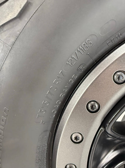 LT 315/70/17 KO2's F-150 Rims 6x135 OEM Raptor (Used)