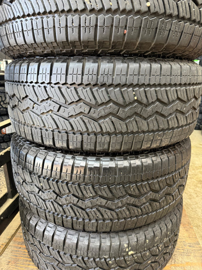 275/55/20 Falken At3W all weather tires (used)