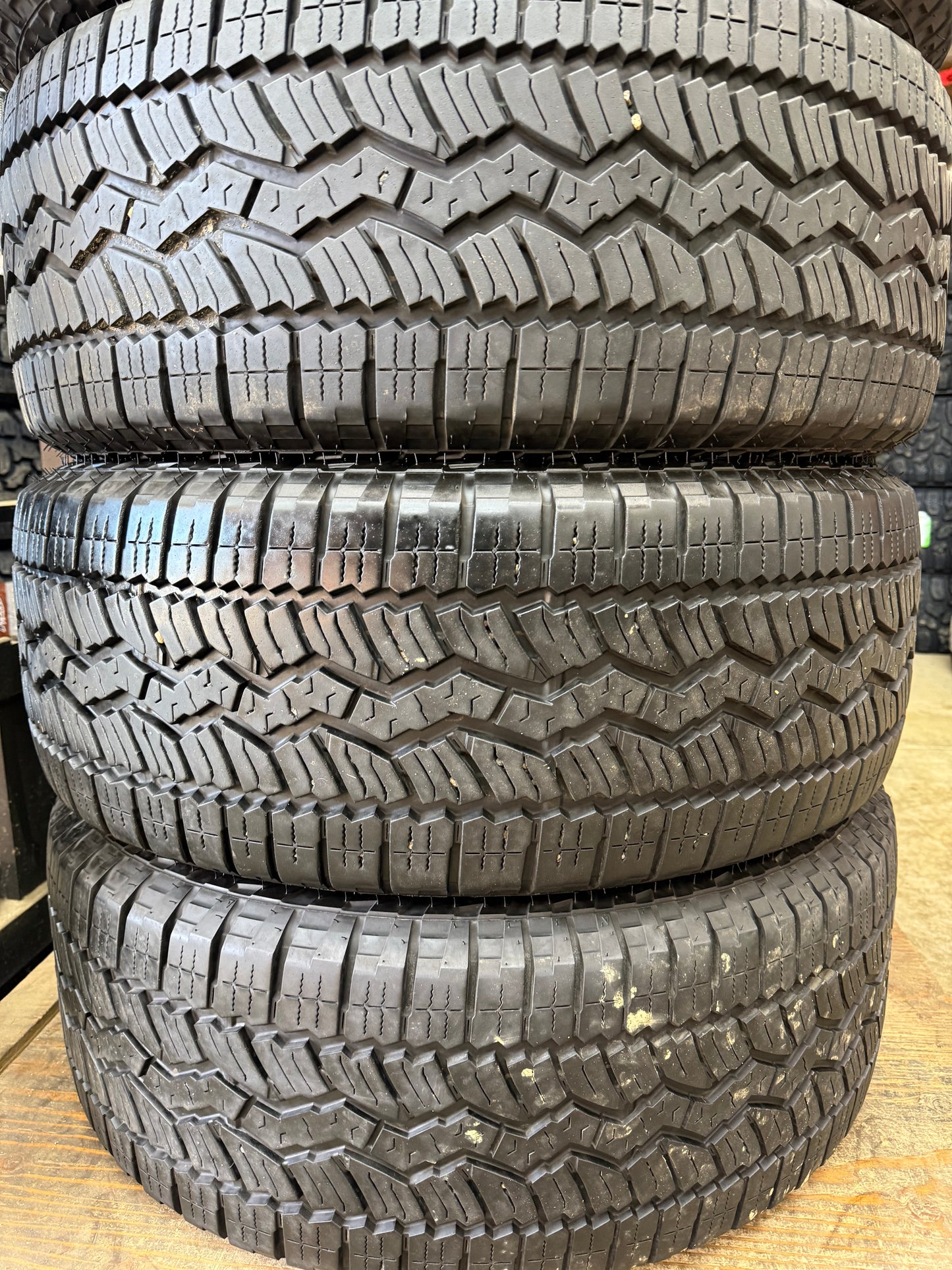 275/55/20 Falken At3W all weather tires (used)