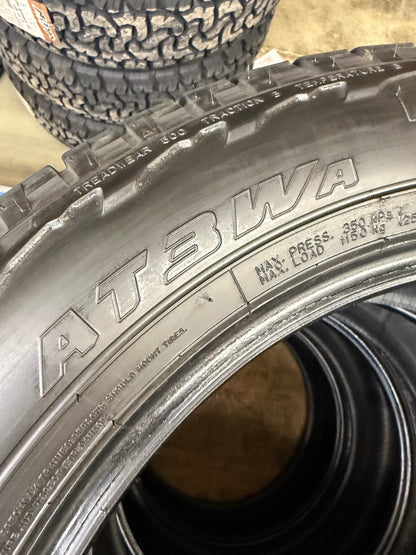 275/55/20 Falken At3W all weather tires (used)