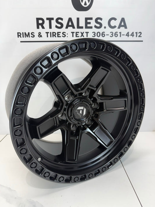 17x9 Fuel Kicker Rims 6x139.7