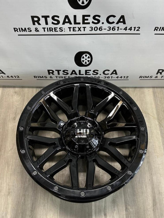 20x9 Fast HD Menace Rims 6x139.7 Gloss Black