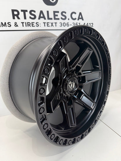 17x9 Fuel Kicker Rims 6x139.7