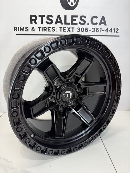 17x9 Fuel Kicker Rims 6x139.7