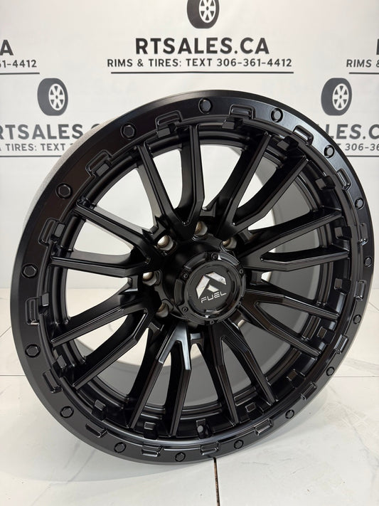 22x10 Fuel Rebel Rims 8x180
