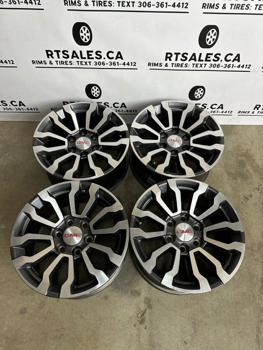 18x9 GM GMC CHEVY FACTORY OEM Rims 6x139.7 (Used)