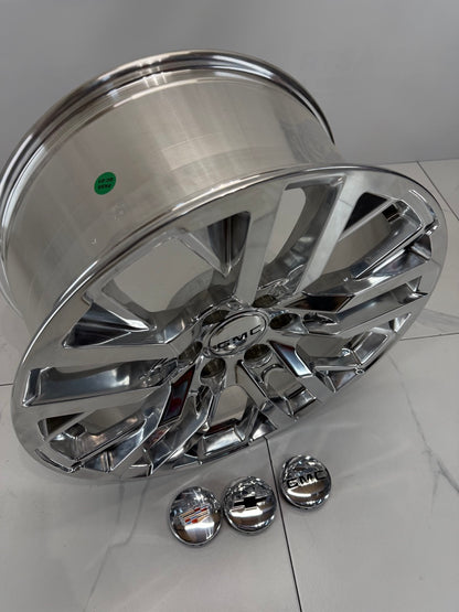 20x9 GM Denali Polished Replika Rims 6x139.7