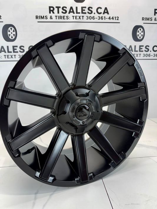20 inch Fuel Contra Rims 5x139.7 5x150