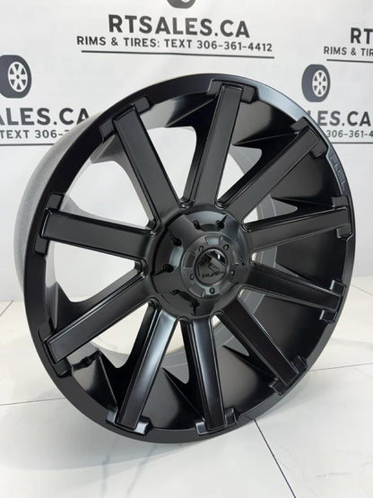 18x9 Fuel Contra Rims 5x139, 5x150 +1 - R&T Sales