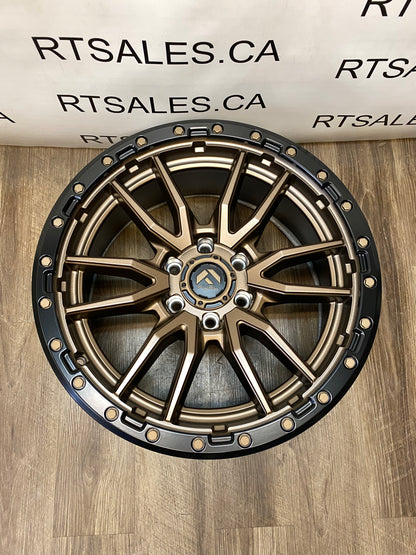 20x9 Fuel Rebel Rims 6x135