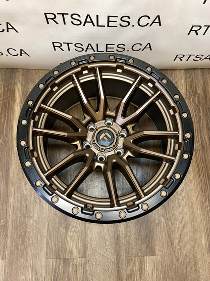 20x10 Fuel Rebel Rims 6x139.7 -18mm