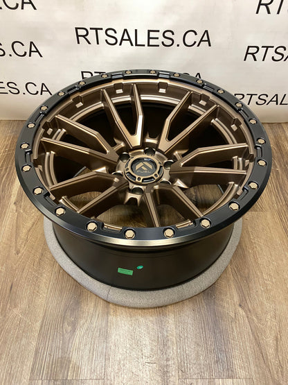 20x10 Fuel Rebel Rims 6x139.7 -18mm